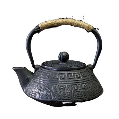 Vintage Handmade Japanese Cast Iron Teapot Tea Kettle