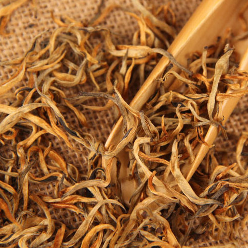 Yunnan black tea wholesales golden silk Dian hong cha with mellow taste