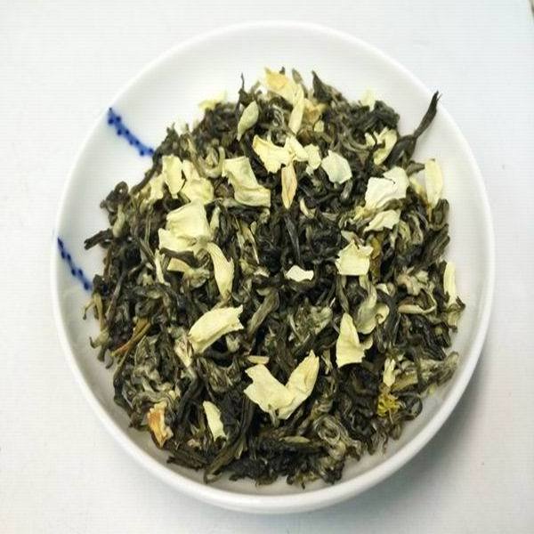 Chinese Bitanpiaoxue Jasmine Green Tea Organic Loose Leaf Tea