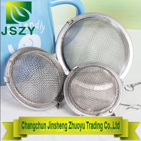 stainless steel coffee filter sieve /tea ball infuser tea strainer