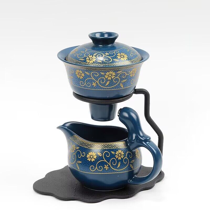 Automatic tea set Lazy tea maker semi automatic anti-scald handmade kung fu Gift Tea Set