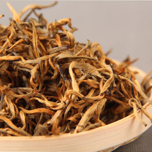 Yunnan black tea wholesales golden silk Dian hong cha with mellow taste