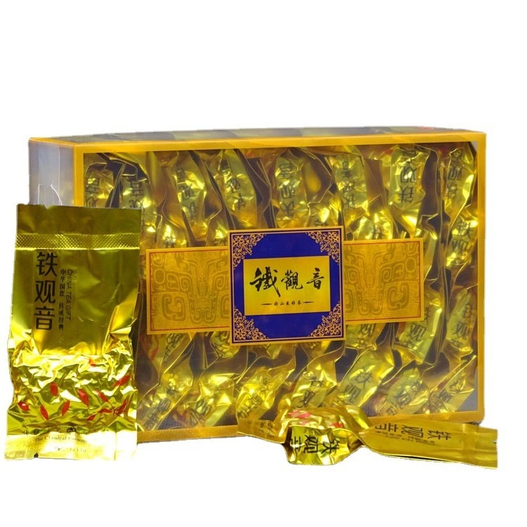 Individual plastic box spring tea Lapsang souchong tieguanyin jasmine green tea oolong tea