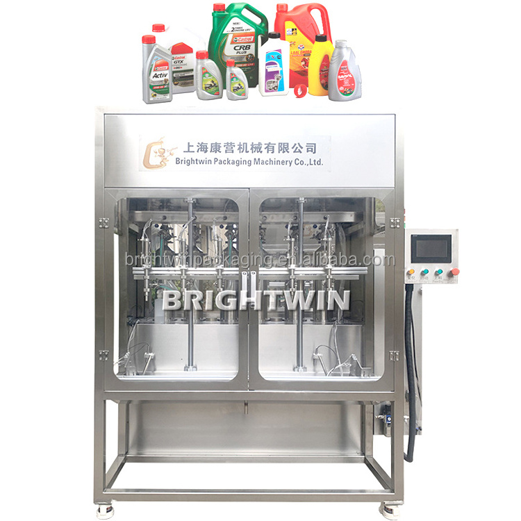 Brightwin factory directly supply automatic engine lube auto oil filling machine