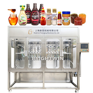 automatic efficient peanut butter filling machine for quick operations