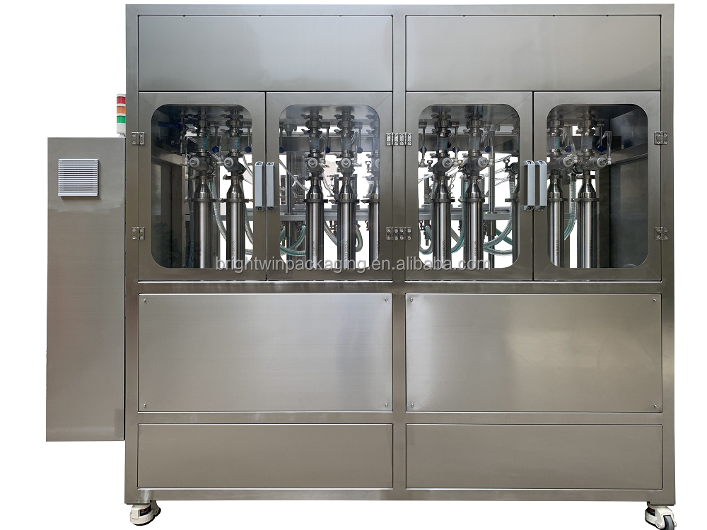 Factory price automatic dish washing liquid/dish soap bottle filling capping machine