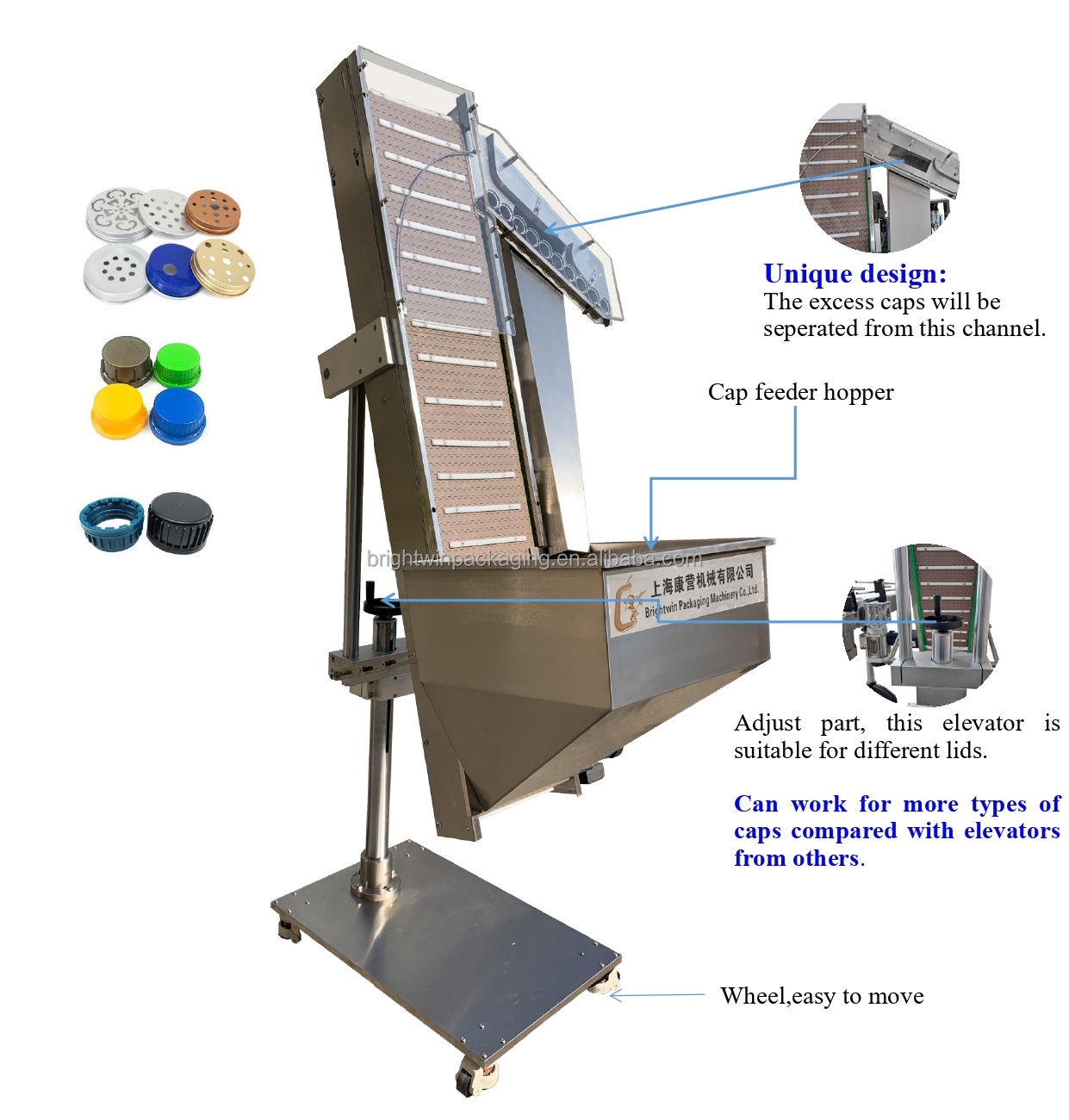 Automatic liquid filling capping machine