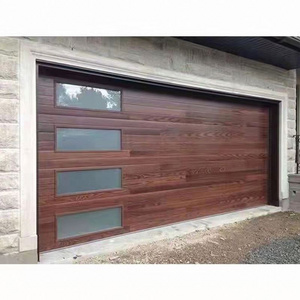 Durable electric gate glass garage door prices vertical bifold garage doors garage aluminum rolling door