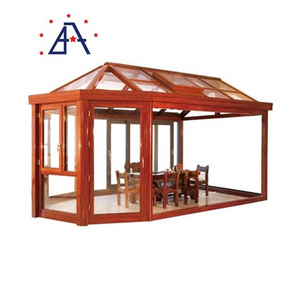 Free standing aluminum roof louver pavilions outdoor garden gazebos with glass sliding door