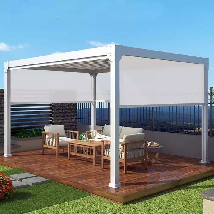 aluminum pergola pergola aluminum 10x12 gazebo