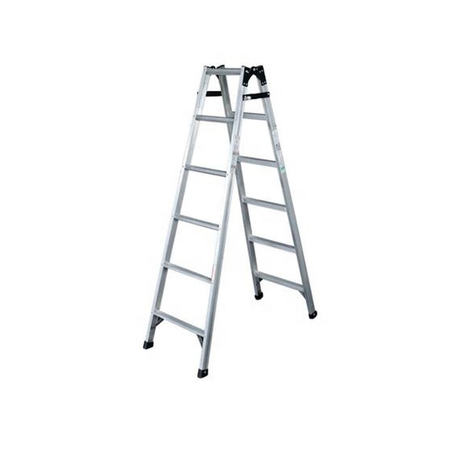 Europe Standard 4x5 Step Foldable Hinge EN 131 Movable Aluminum Multipurpose Ladder