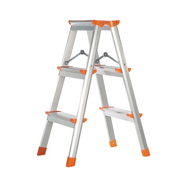 Europe Standard 4x5 Step Foldable Hinge EN 131 Movable Aluminum Multipurpose Ladder