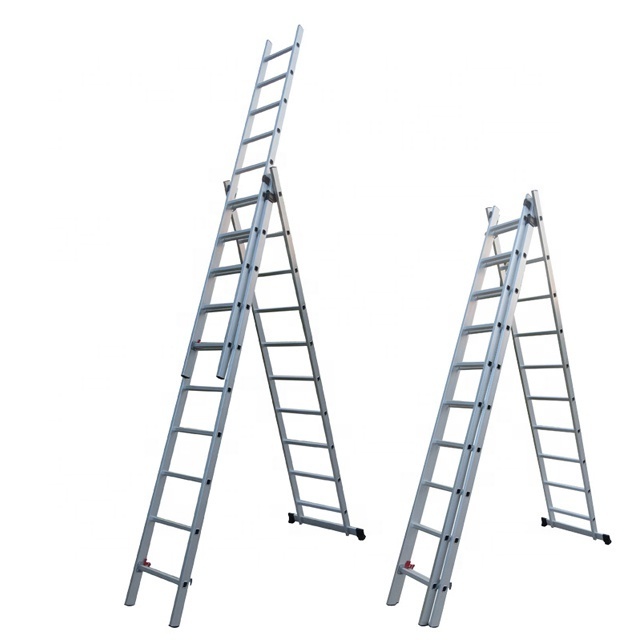 Europe Standard 4x5 Step Foldable Hinge EN 131 Movable Aluminum Multipurpose Ladder