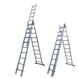 Europe Standard 4x5 Step Foldable Hinge EN 131 Movable Aluminum Multipurpose Ladder