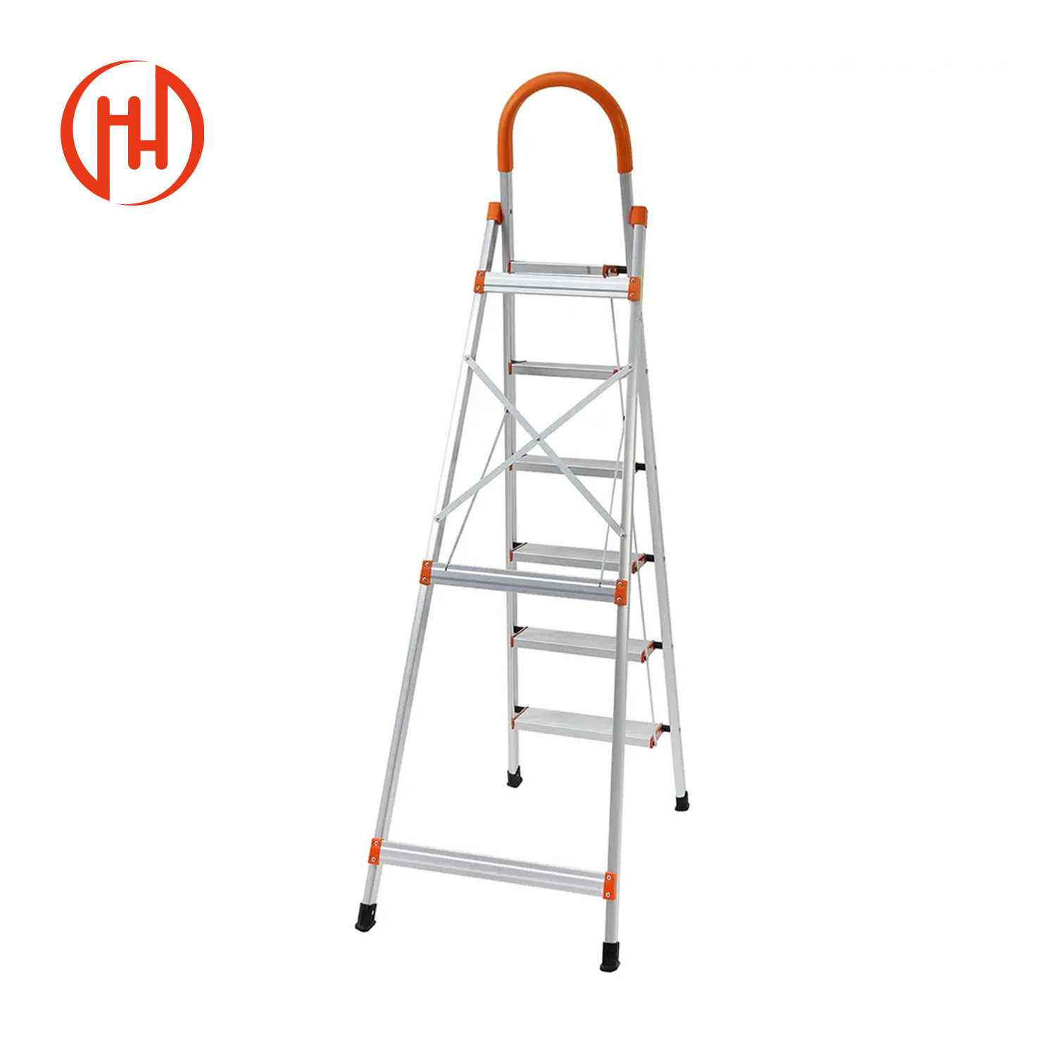 For building construction Approvable Aluminium Straight Telescopic Ladder with Spacing to Protect The Fingers