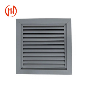 OEM Service vertical opening pattern wall louver design exterior aluminum louvers