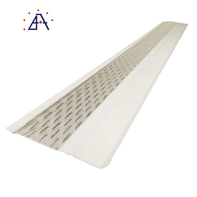 Factory Wholesale Durable 5/6 Inch Micro Mesh Gutter Covers Anodized Aluminum Rain Gutter Guard for Sale