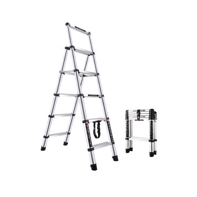 Aluminum Support Ladder Fiberglass a Frame Telescopic Ladders in Aluminum and Fiberglass