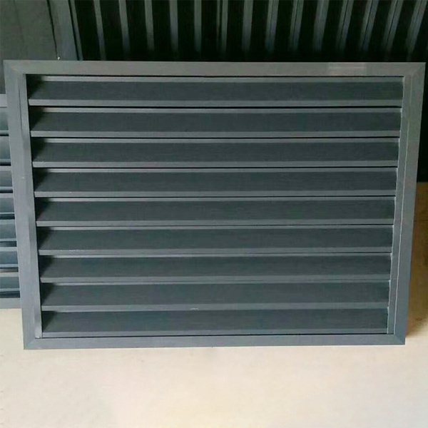 Shutter Windows Automatic Vertical Louver Jalousie Frame Customized Aluminum