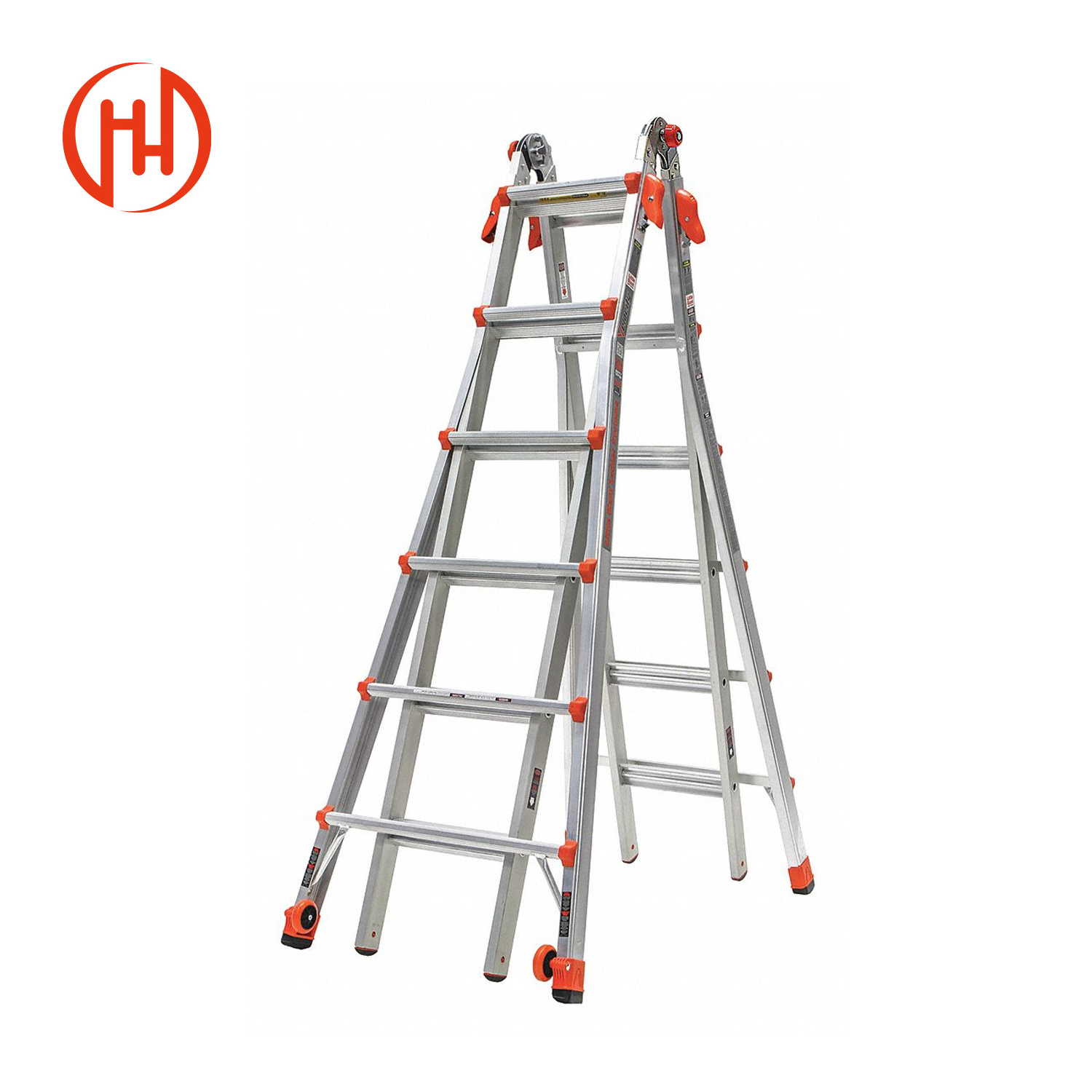 Aluminum Profiles Chair Ladder Step Extension Ladder Electric Work Platform Ladder