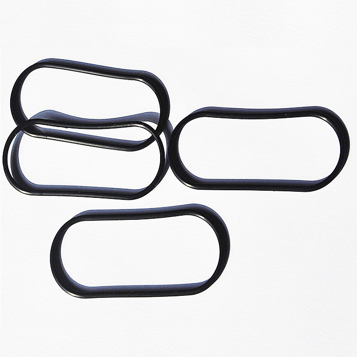 customized carbon black silicone rubber gasket,conductive silicone for emi gasket,rectangular flat washer for connector