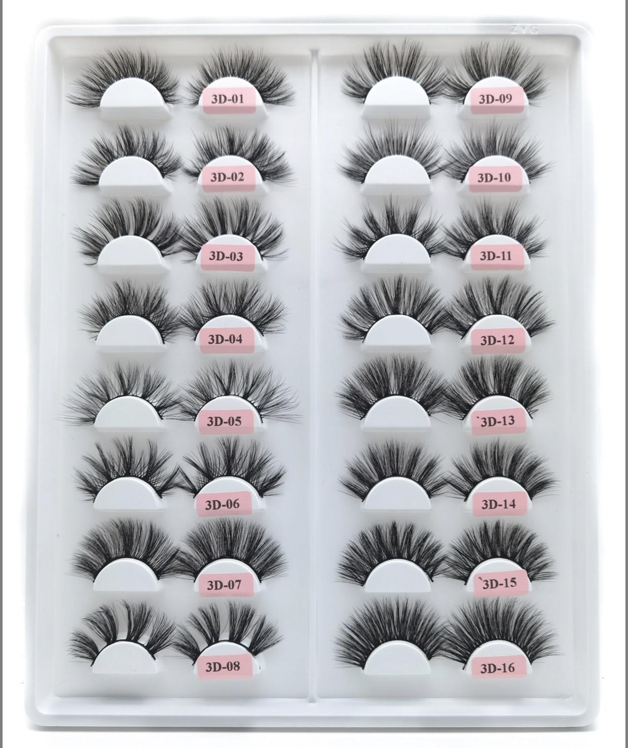 Individual Lashes Wholesale Eye Lashes Vendor Faux Mink 3D Full Strip Eyelashes