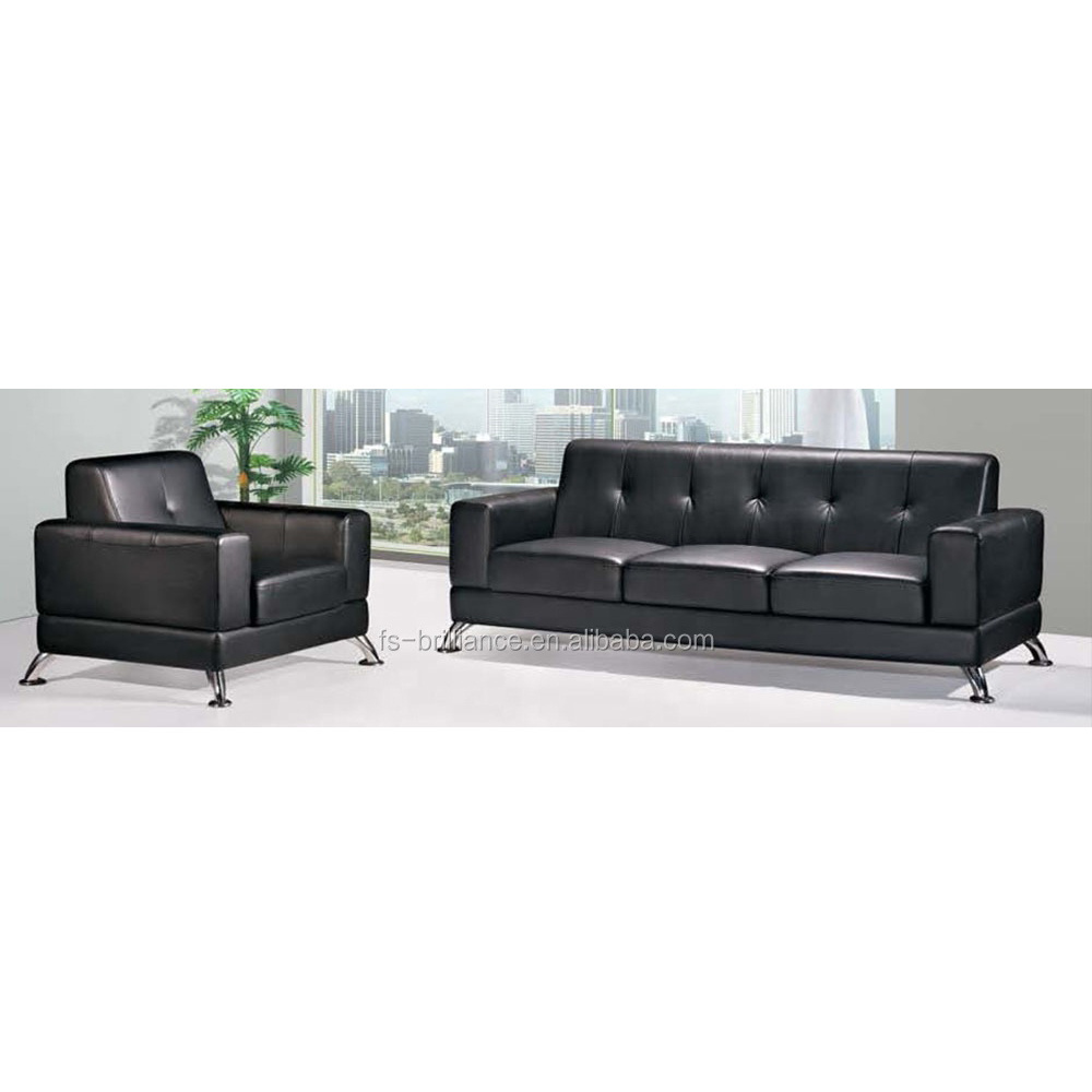 Modern style 3 seaters PU leather executive office sofa design 1+1+2+3