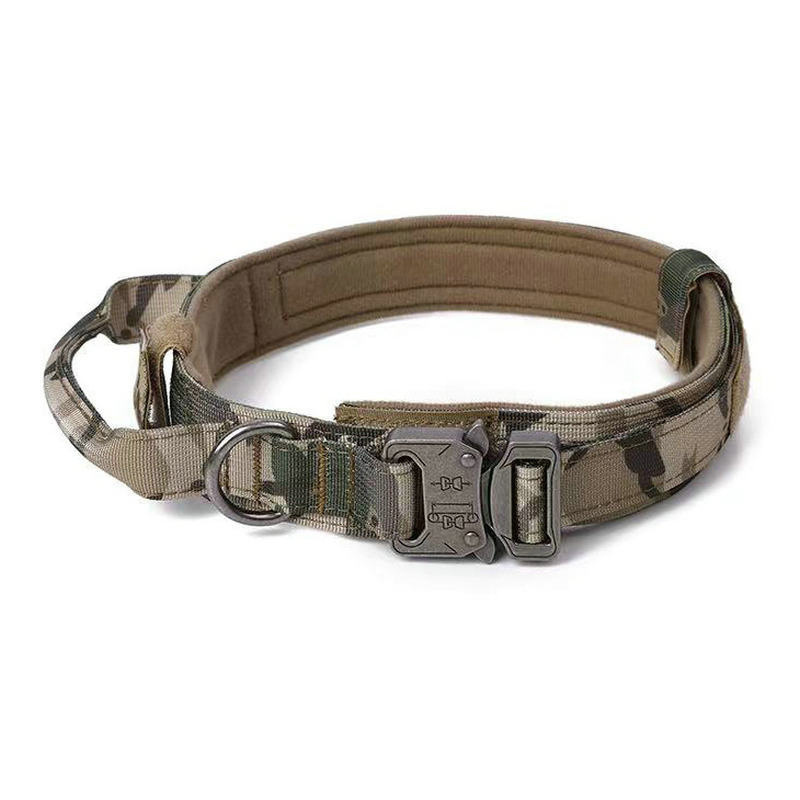 Wholesale Training Dog Collar Nylon OEM Adjustable Heavy Duty Pet Collars High Quality Tactical Dog Collar