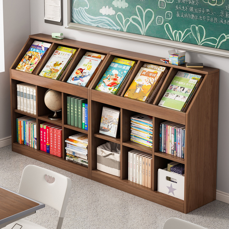 Hot Selling Children Books Toys Storage Shelf And Storage Cabinet Bookcase For Classroom