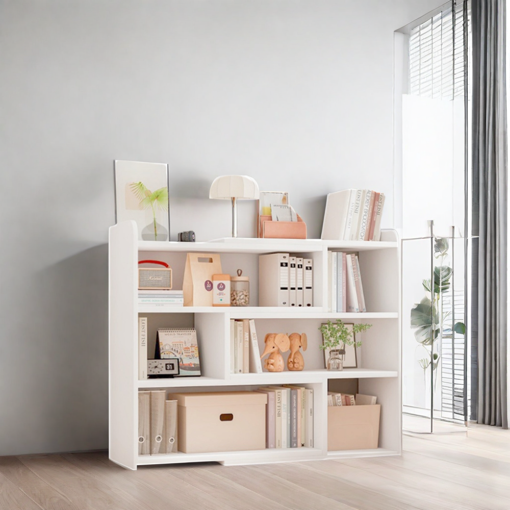 High Quality Modern Open Elegant And Functional Bookcase With 3 Shelves For Living Room