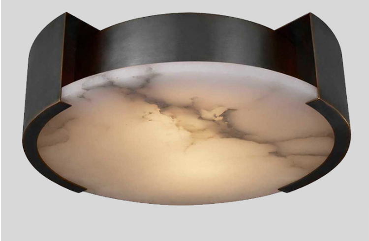 Modern Surface Mounted Bedroom Living Room Home Lighting Round Pink Black Ceiling Light Led Ceiling Lamp