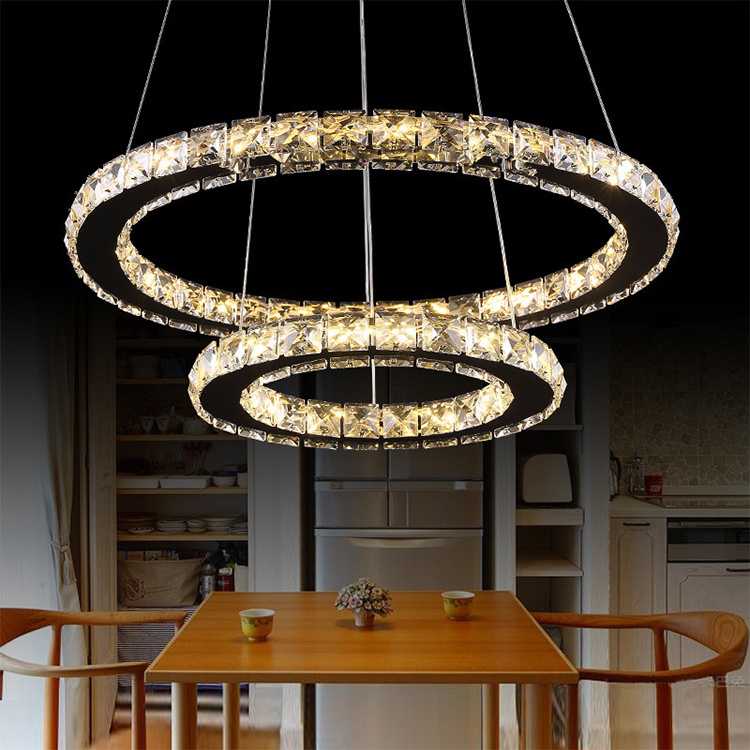 Led Modern Crystal Chandeliers Ceiling Lighting Fixture Adjustable Living Room Lights Chandelier Modern Chandelier Dining