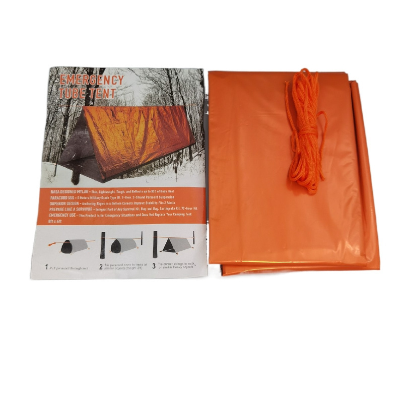 Go Time Gear Life Tent Emergency Survival Shelter - 2 Person Emergency Tent