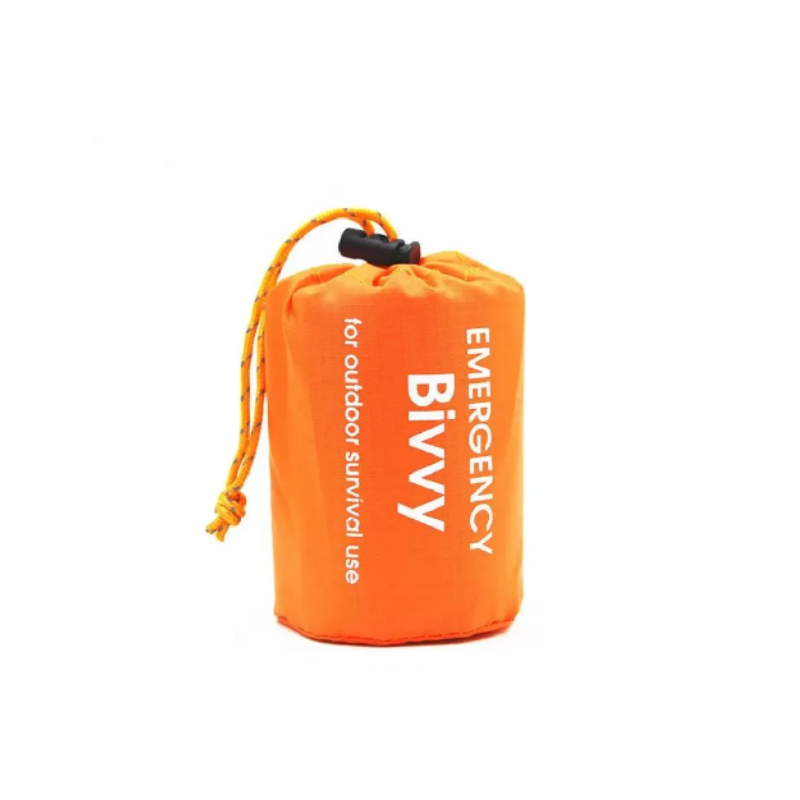 PE Emergency Sleeping Bag Survival Thermal Bivvy Sack- Use as Emergency Space Blanket Survival Gear for Outdoor