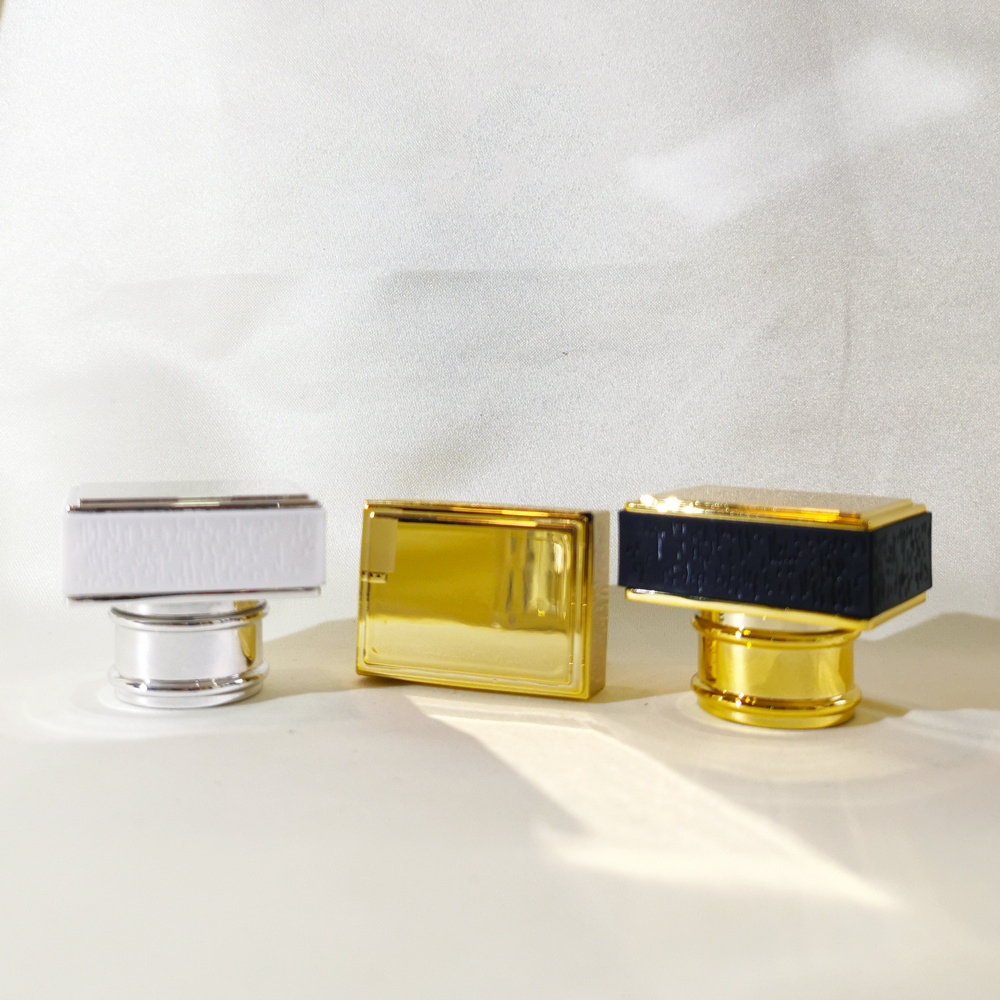 T Shape Luxury Golden Plastic Abs Perfume Cap Perfume Cap