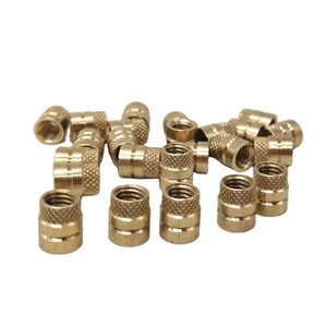 China Knurled thumb screw brass aluminum metal black custom knob brass stainless steel thumb insert nut with screw