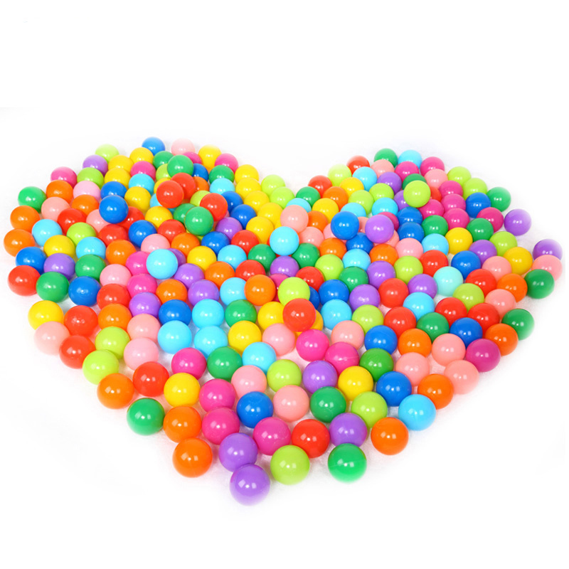 Wholesale 100pcs/lot Colorful Soft Plastic Ball Pit Balls Pool Toys Ball Toys