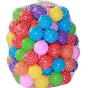 Wholesale 100pcs/lot Colorful Soft Plastic Ball Pit Balls Pool Toys Ball Toys