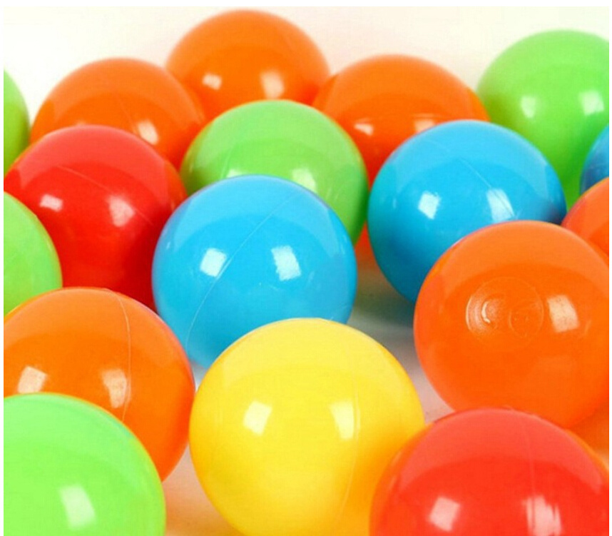 Wholesale 100pcs/lot Colorful Soft Plastic Ball Pit Balls Pool Toys Ball Toys