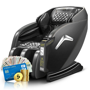 Credit card  business coin bill operated Commercial 3D zero gravity vending Massage Chair with payment system