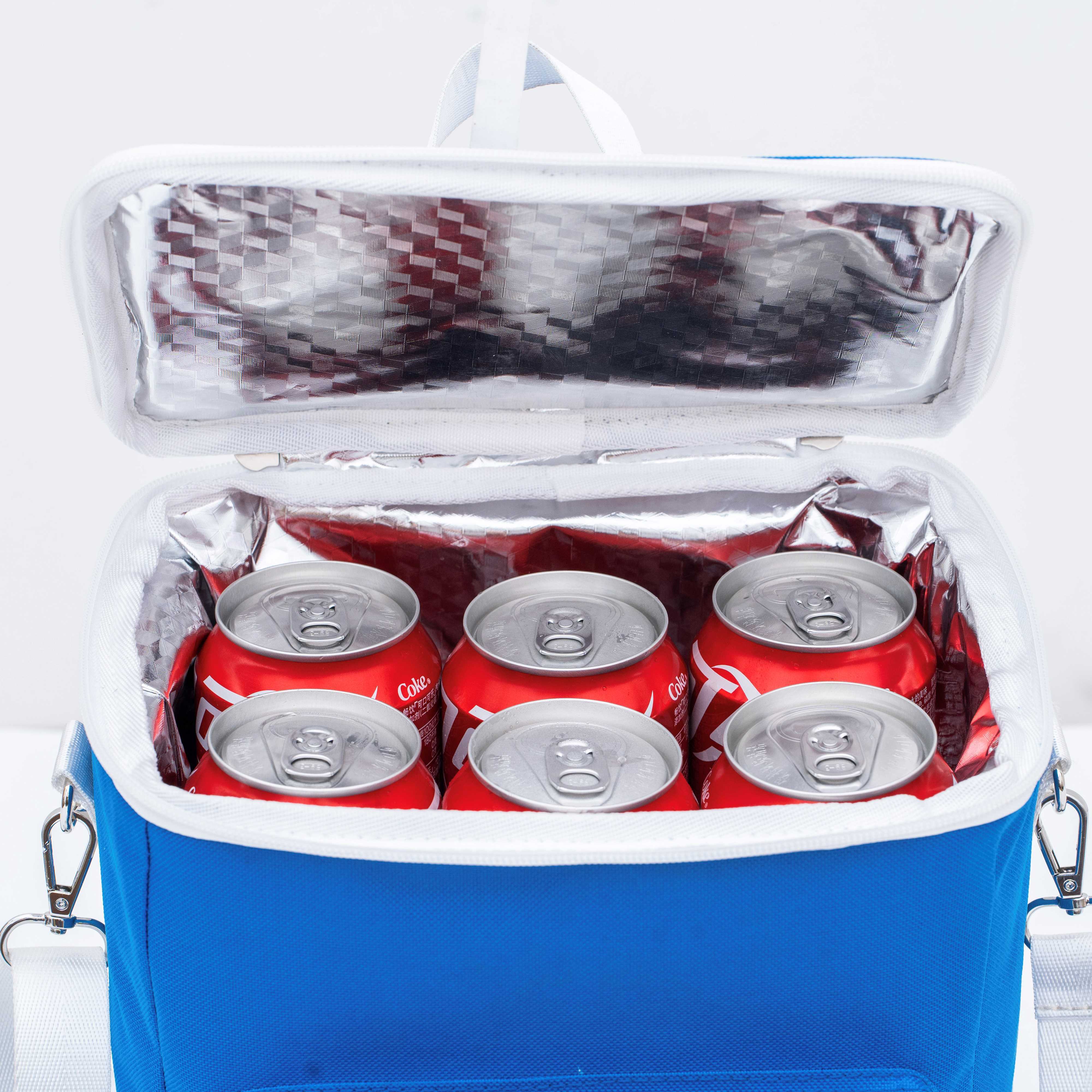 Cooler bag to keep cold and warm drink outdoor use with wireless speaker