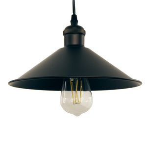 Most Affordable Designer Black Flare Industrial Medium Base Pendant Lights for Home Lighting Decoration at Best Prices