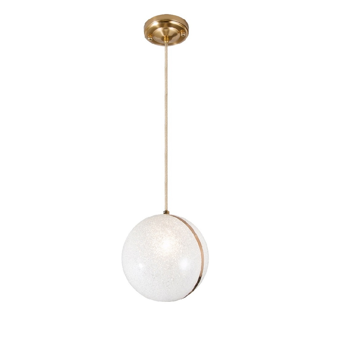 High Quality Modern Uptown Brass Pendant Light with Crushed Glass for Stylish Lighting Options at Best Prices