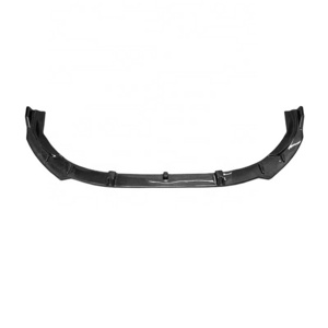 Carbon Fiber Front Lip Spoiler For Audi A4 S4 B10 2020 Head Bumper Chin Guard Car Styling