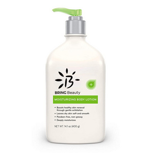 Private Label Korean Natural Moisturizing Black Skin Lightening Deep Smoothing Moisturizing Whitening Body Lotion For Dry Skin