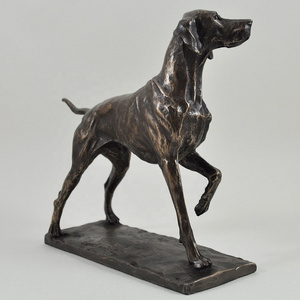 Great Dane Dog Statue Western Style Bronze Life Size Great Dane Dog Statue