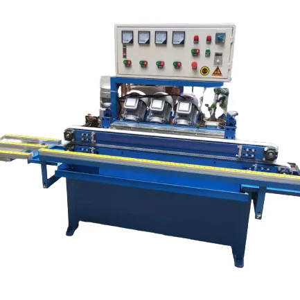 Glass edge grinding machine Fully automatic glass processing equipment Glass straight edge trimming machine