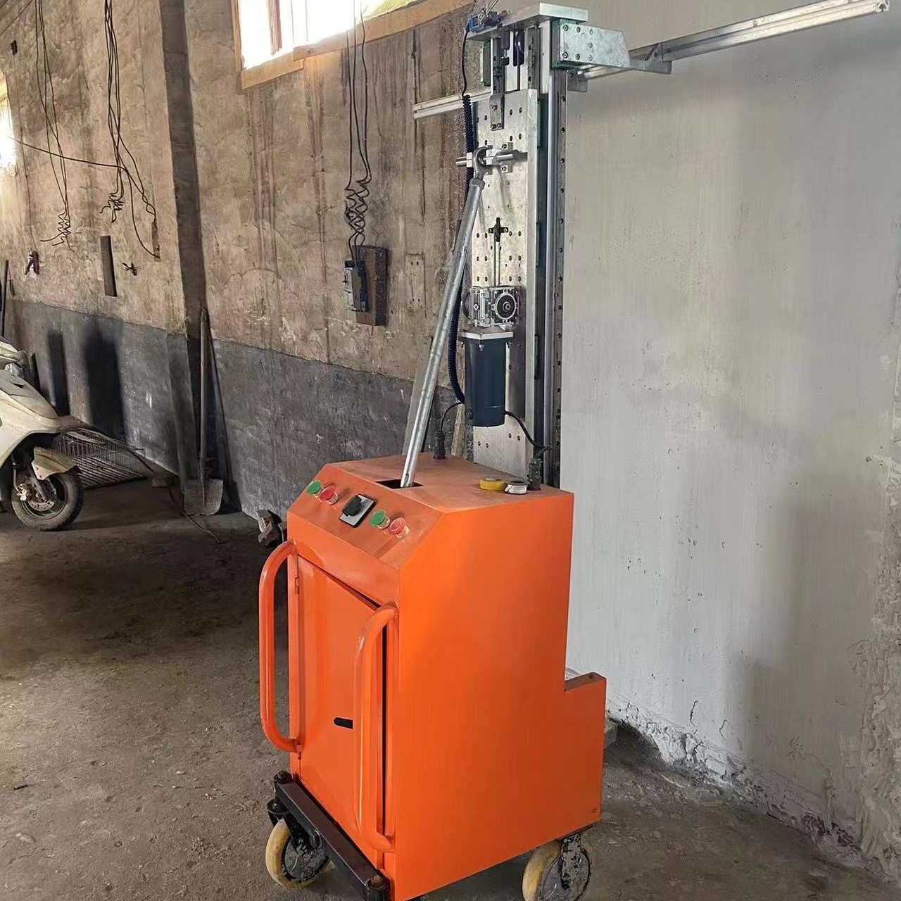 PJ -PL1300GPL 3m high electric Automatic wall scraping machine plaster mortar and cement mortar machines for sale