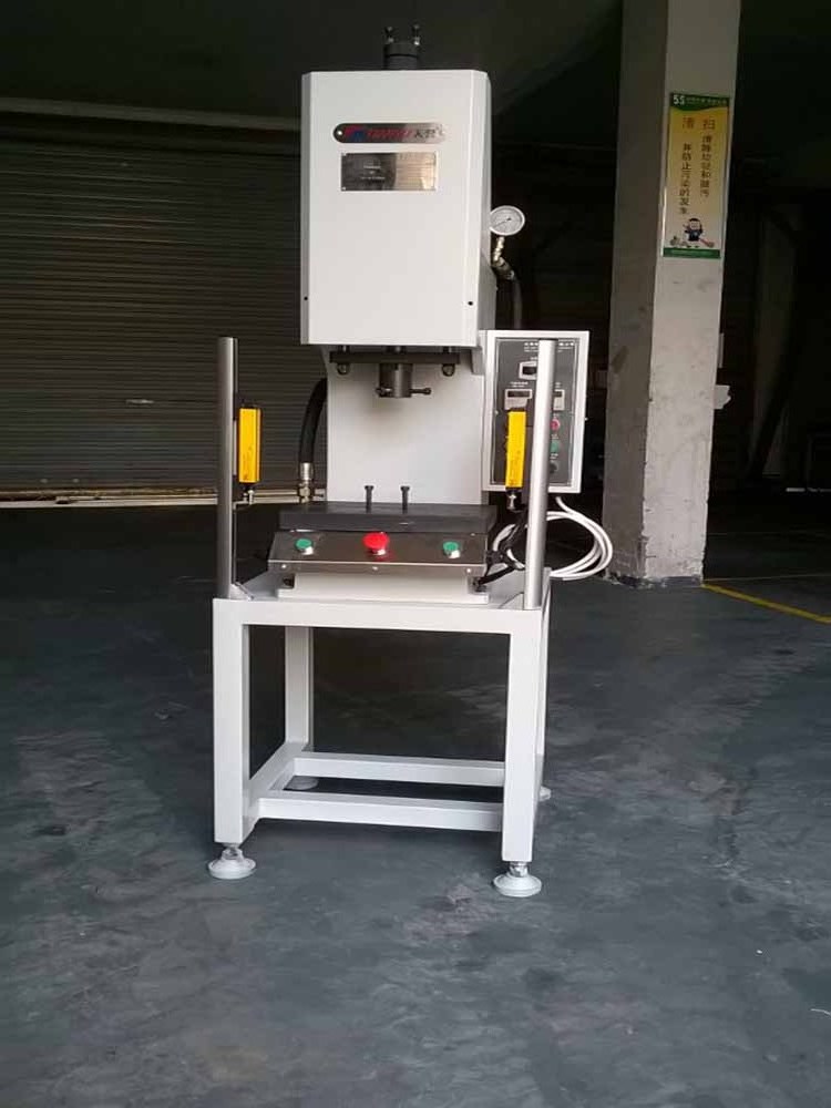 Factory direct sales PJ single column vertical bearing press machine suitable for pressing process