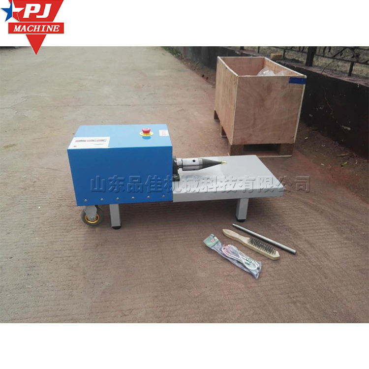 220v electric wood splitter stump firewood sawing equipment semi-automatic wood cutting machine